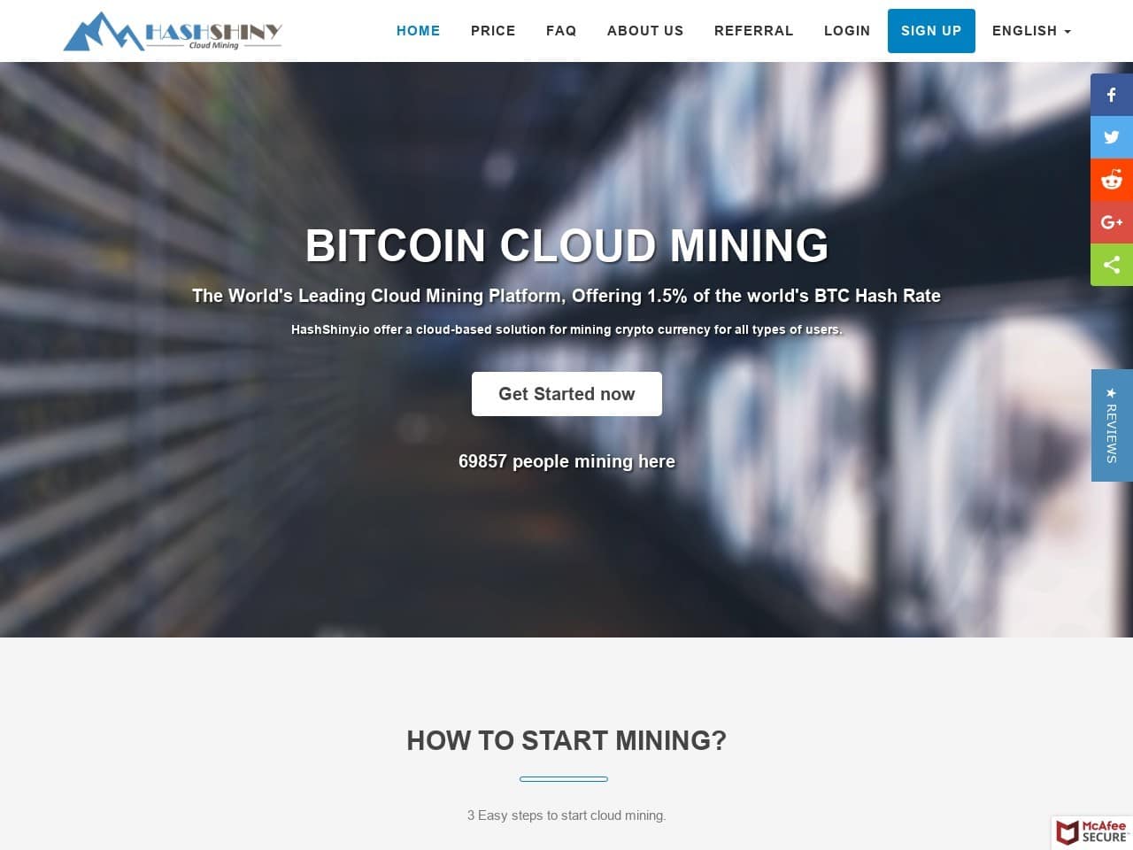 Hashshiny 0 Reviews 2021 Cloud Mining Reviews For Alt Coins Bitcoin Mining